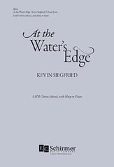 At the Water's Edge SATB choral sheet music cover